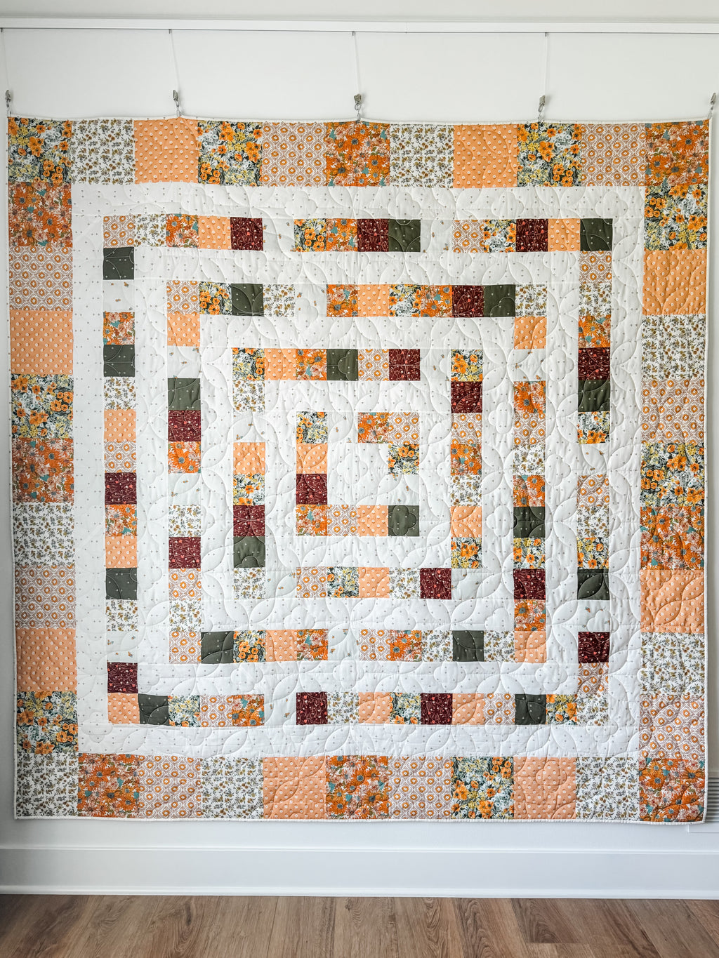 Roundabout Heirloom Quilt Kit by Sharon Holland with Art Gallery Fabrics
