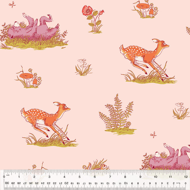 Painted Prairie Six Tulip Time Farmhouse Kit Backing TWIN SIZE by Sharon Holland for Art Gallery Fabrics