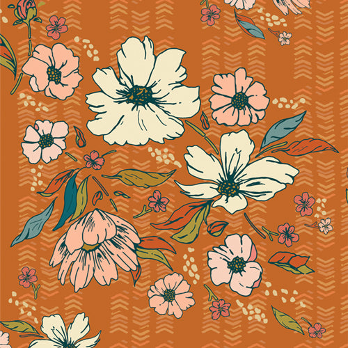 Olden Bouquets Gloria by Maureen Cracknell for Art Gallery Fabrics