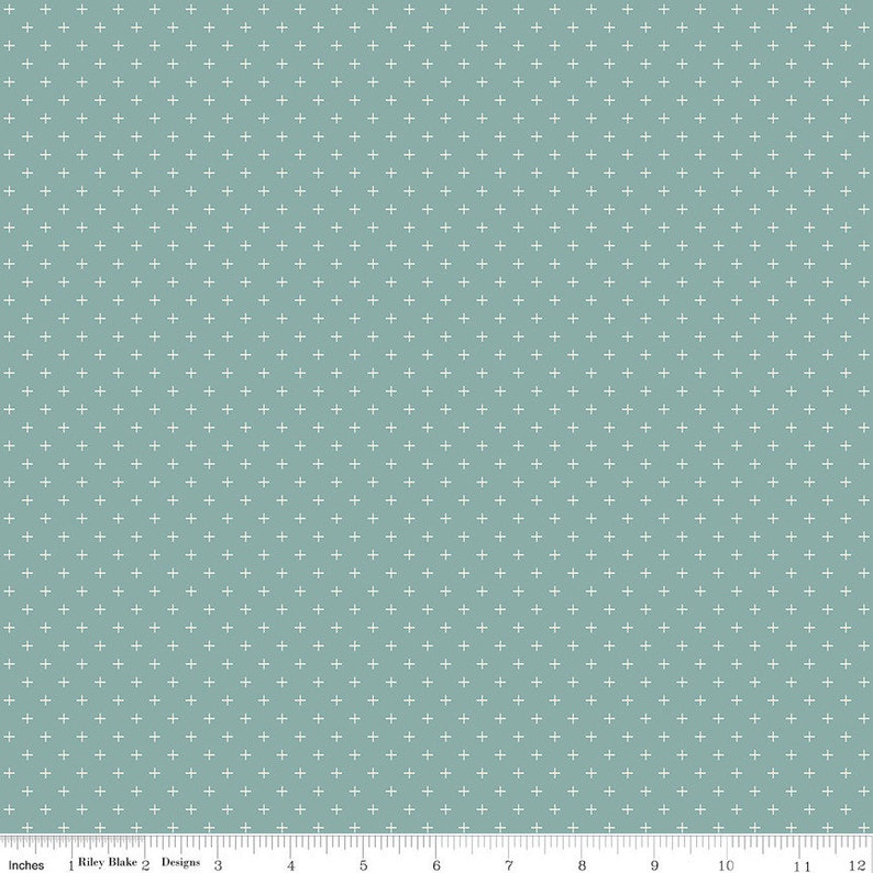 Mint for You by Melissa Mortenson of Polka Dot Chair for Riley Blake Fat Quarter Bundle