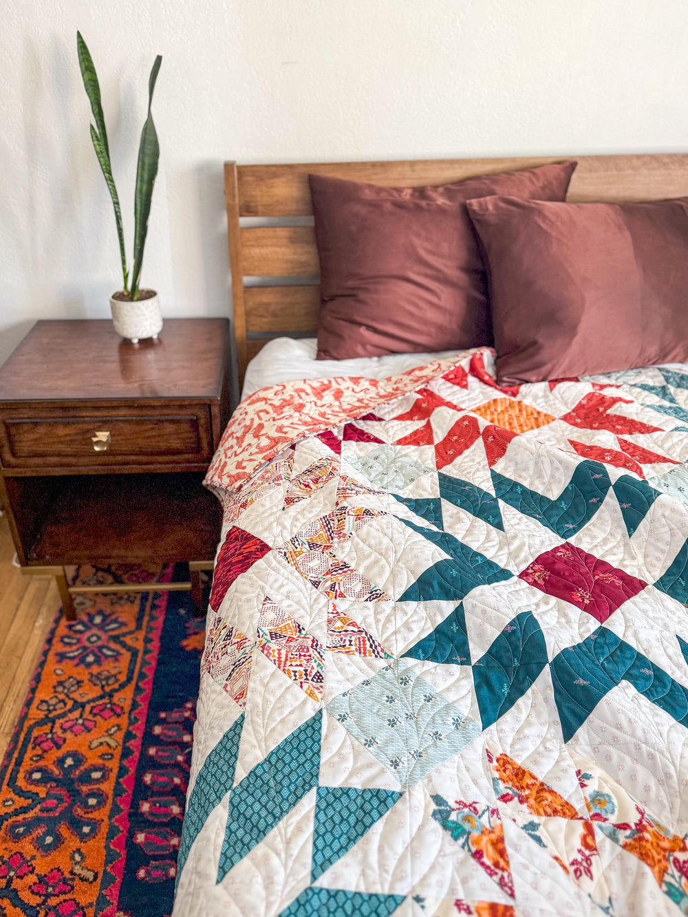Phoenix Quilt Kit in Tumbleweed by Sharon Holland for Art