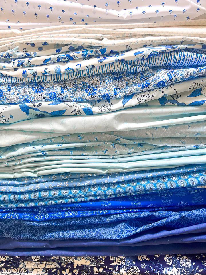 True Blue by Maureen Cracknell for Art Gallery Fabrics Fat Quarter