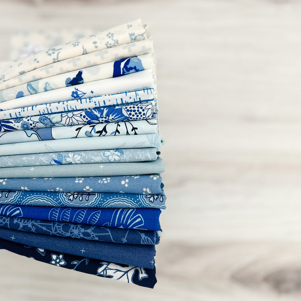 True Blue by Maureen Cracknell for Art Gallery Fabrics Fat Quarter