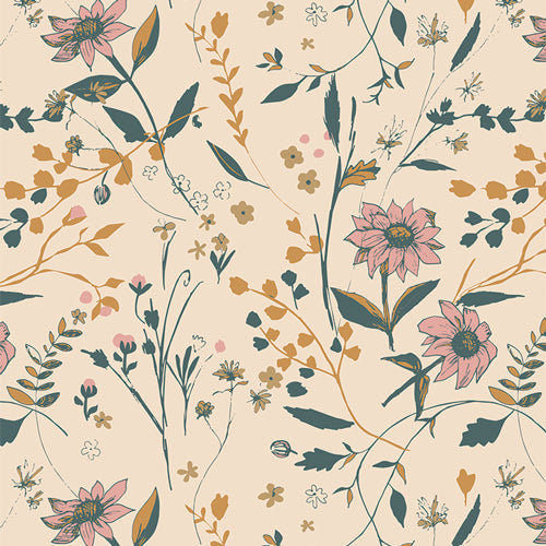 Entwined Memory in Flannel from Willow by Sharon Holland for Art Gallery Fabrics