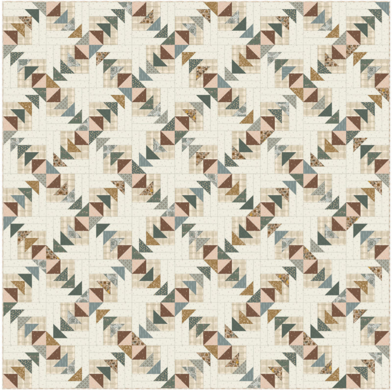 Chicago Geese Fern Glade Quilt Kit by Sharon Holland for Art Gallery Fabrics