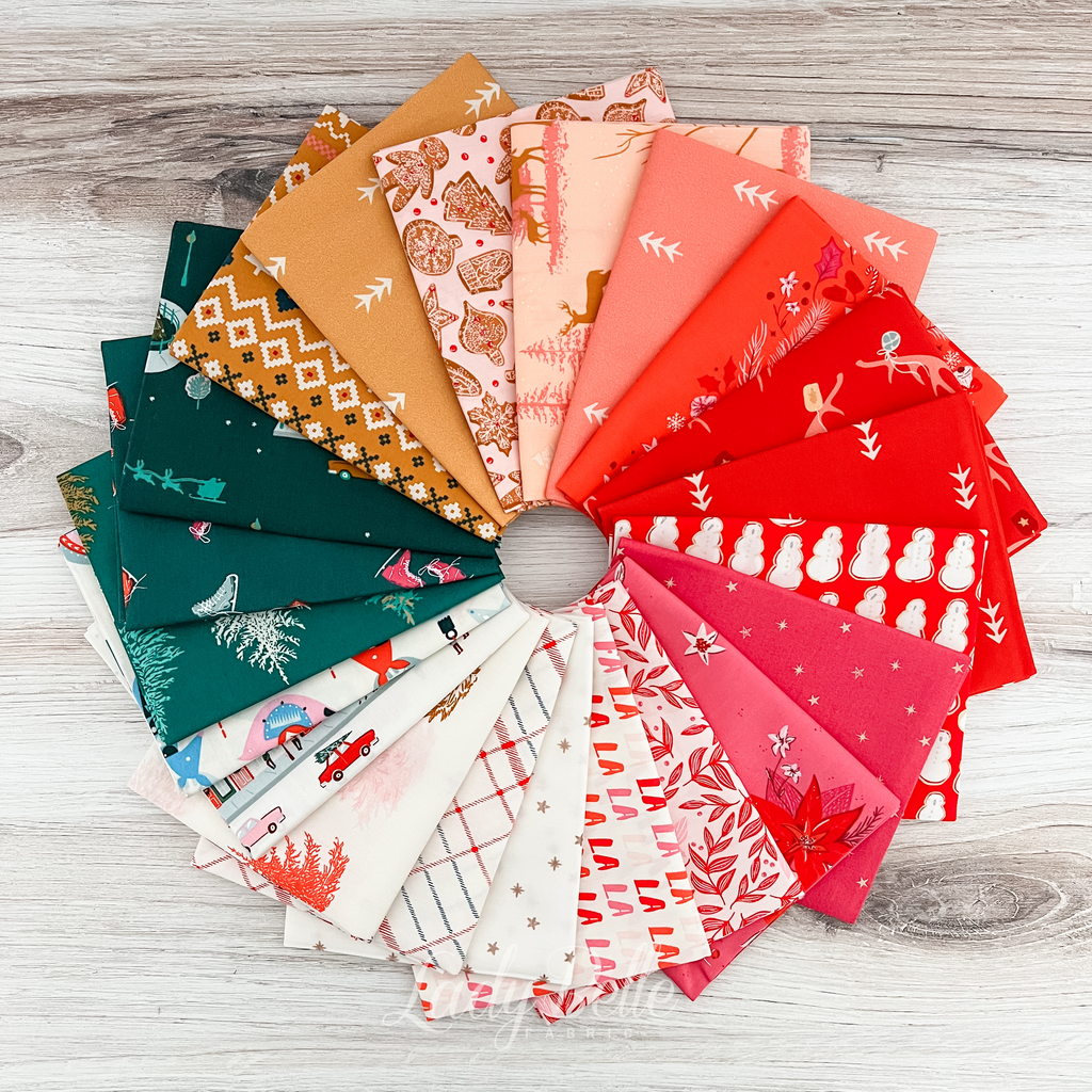 Christmas Magic by Maureen Cracknell & AGF for Art Gallery Fabrics Fat Quarter Bundle