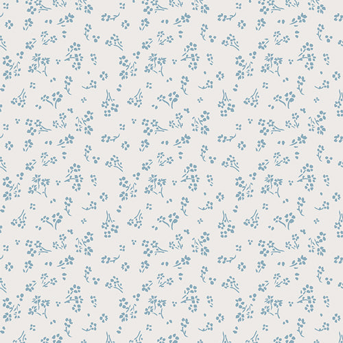 Sprinkled Florets Cloud from True Blue by Maureen Cracknell for Art Gallery Fabrics