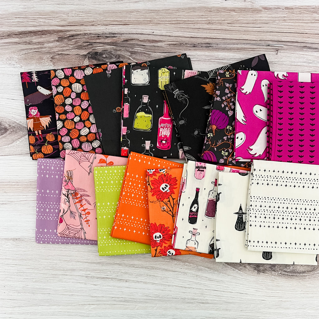 Spooky and Witchy by Art Gallery Fabrics Fat Quarter Bundle