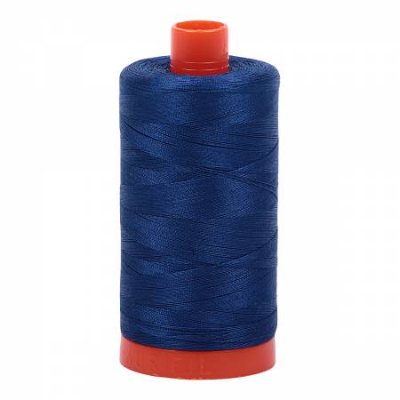 Aurifil Cotton Thread 50wt Dark Delft Blue 2780