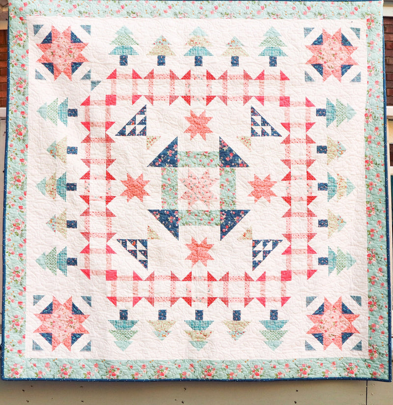 A Walk in the Woods featuring Enchanted Meadow by Beverly McCullough for Riley Blake Quilt Kit