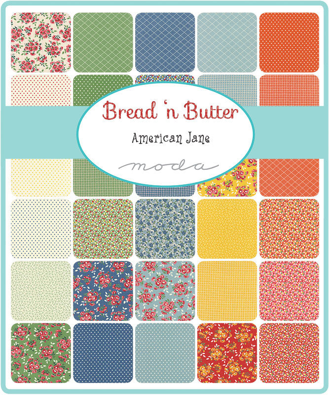 Bread and Butter by American Jane for Moda Fat Quarter Bundle - Lady Belle Fabric
