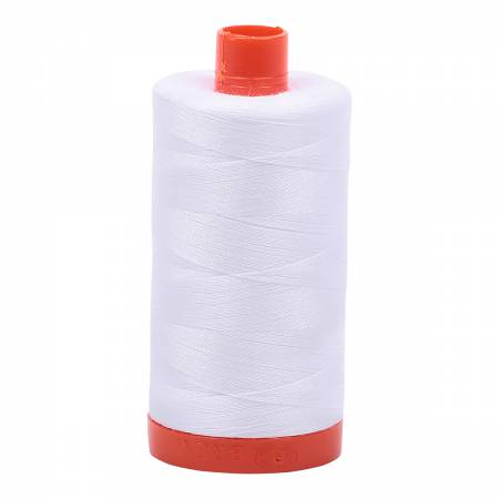 Aurifil White 2024 50wt 1300m