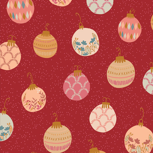 Deck the Halls by Maureen Cracknell for Art Gallery Fabrics from Cozy and Magical