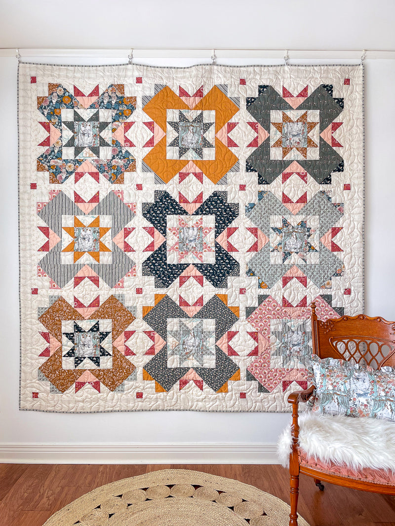 Willow Castle Garden Quilt Kit by Sharon Holland for Art Gallery Fabrics