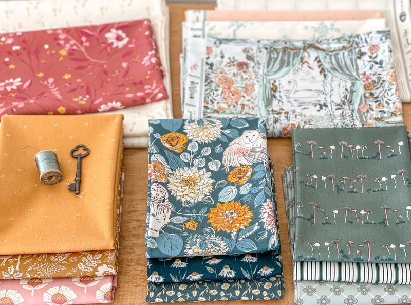 Willow Castle Garden Quilt Kit by Sharon Holland for Art Gallery Fabrics