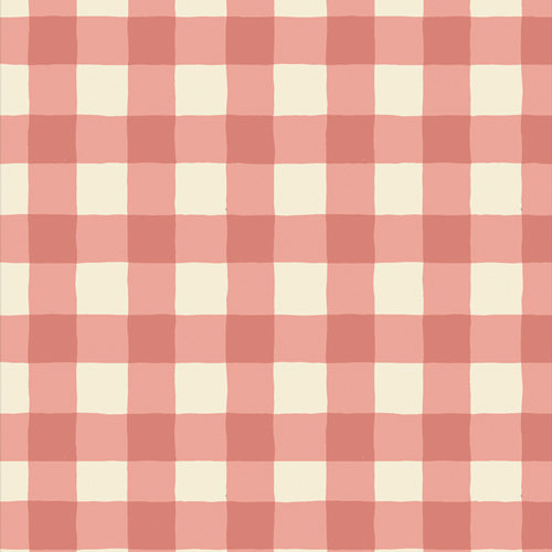 Plaid of my Dreams Blush in Flannel by Maureen Cracknell for Art Gallery Fabrics