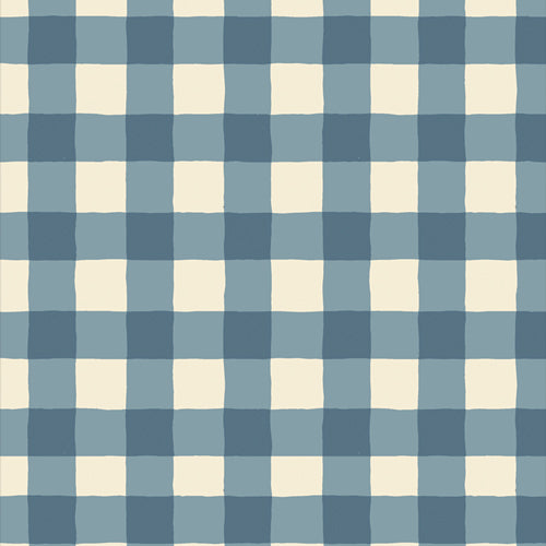 Plaid of my Dreams Sky in Flannel by Maureen Cracknell for Art Gallery Fabrics
