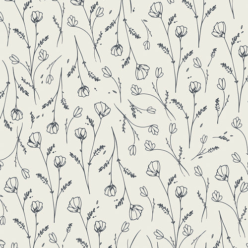 Sprinkled Florets Cloud from True Blue by Maureen Cracknell for Art Gallery Fabrics