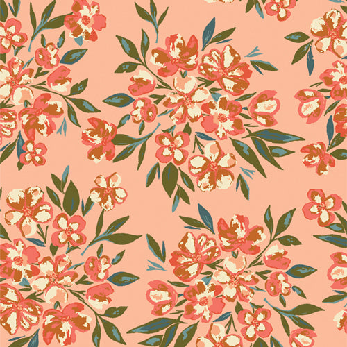 Painted Posies Gloria by Maureen Cracknell for Art Gallery Fabrics