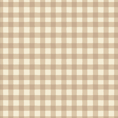 Small Plaid of my Dreams Creme by Maureen Cracknell for Art Gallery Fabrics