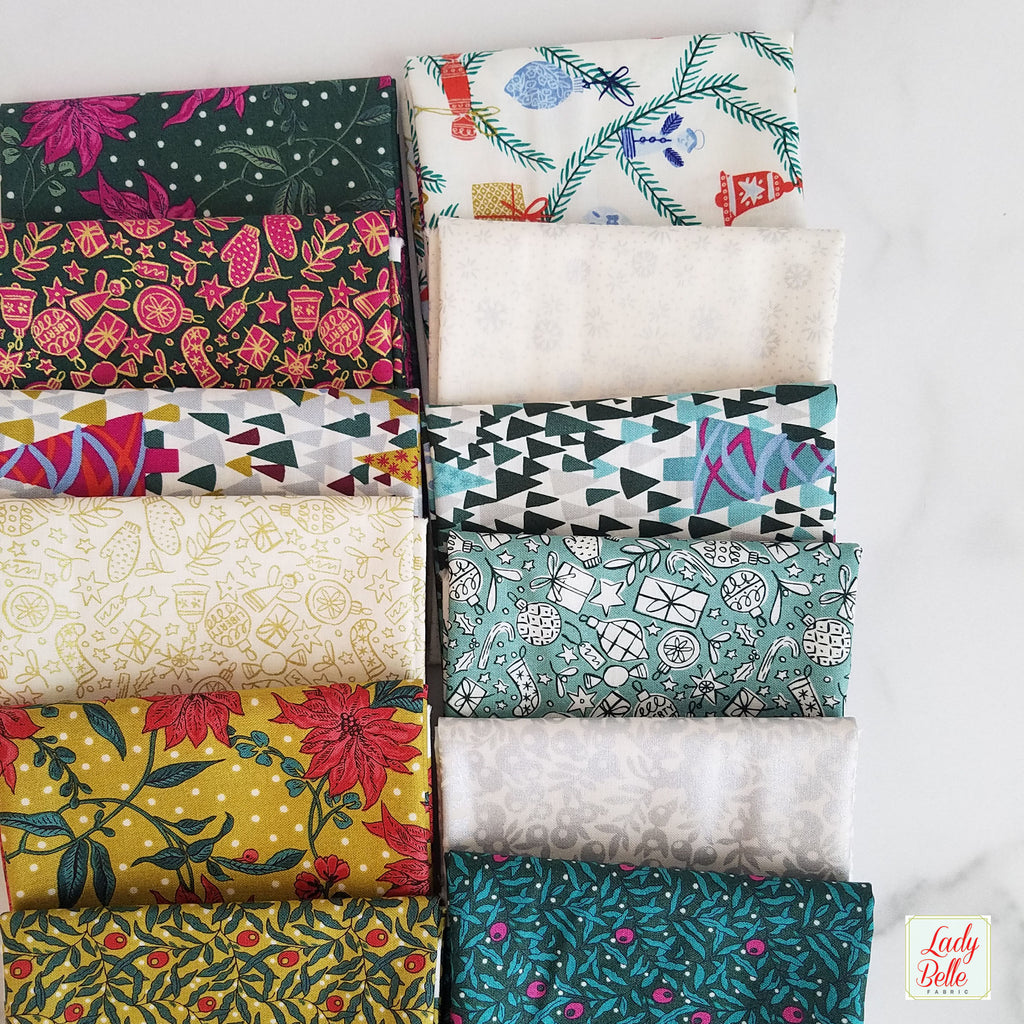 Season's Greetings by Liberty of London for Riley Blake Half Yard Bundle