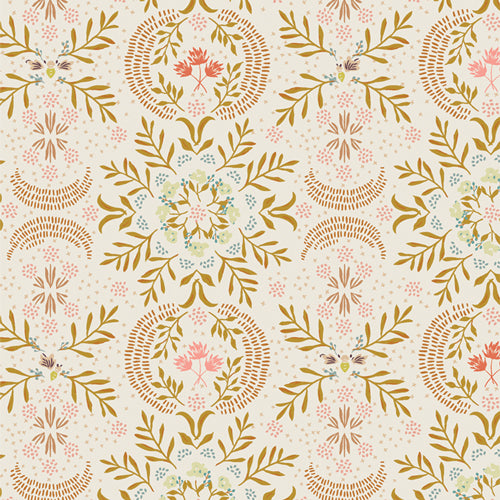 Petits Strokes Coral Les Petits by Amy Sinibaldi for Art Gallery Fabrics