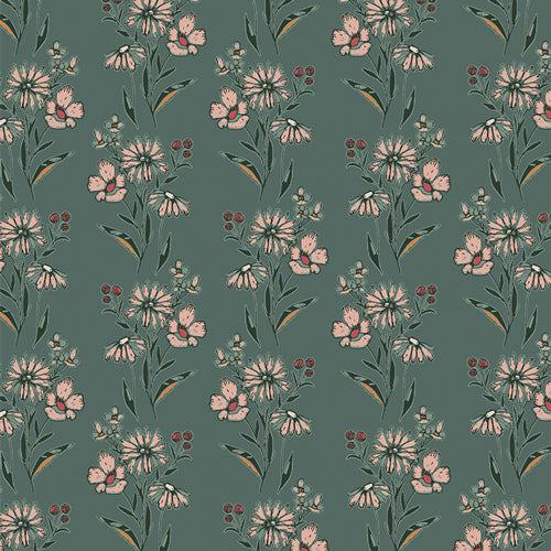 Pale Inflorescence from Woodland Keeper by Maureen Cracknell for Art Gallery Fabrics