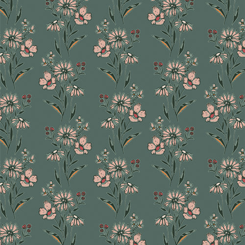 Olden Bouquets Gloria by Maureen Cracknell for Art Gallery Fabrics