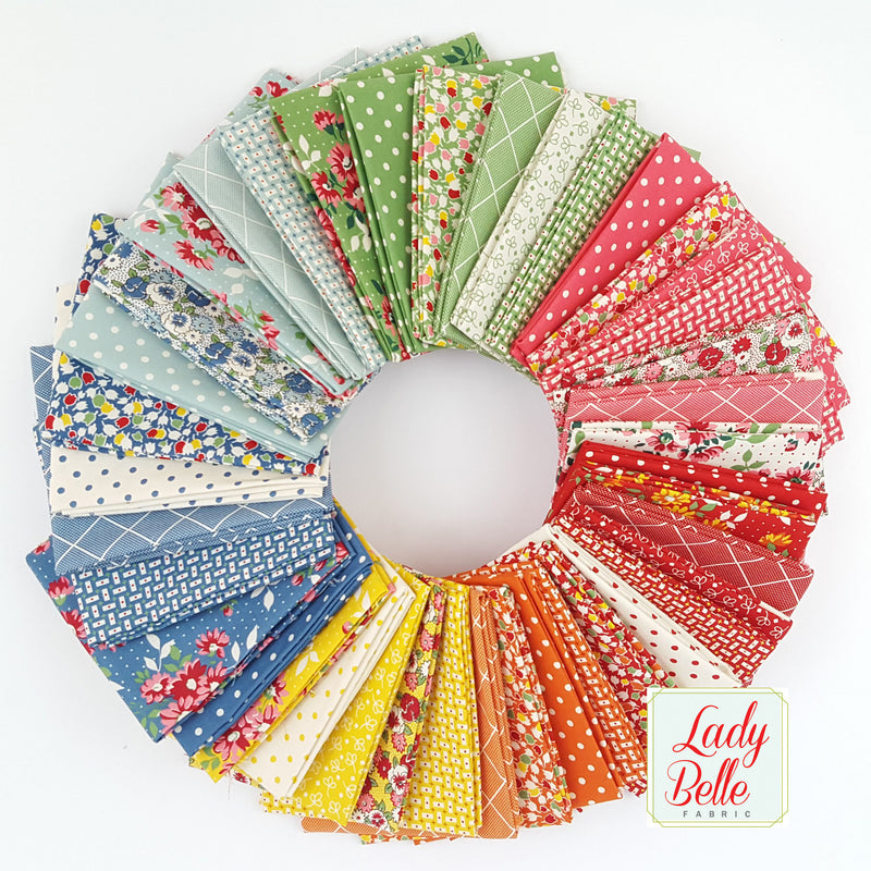Strawberry Fields Revisited by Fig Tree and Co. for Moda Jelly Roll