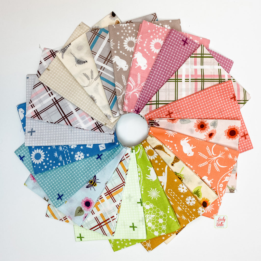 Buffalo Flats by Violet Craft for Robert Kaufman Fat Quarter Bundle