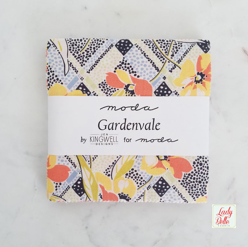 Gardenvale by Jen Kingwell for Moda Charm Pack