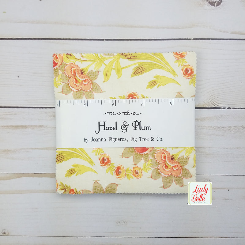 Hazel and Plum Charm Pack by Fig Tree and Co. for Moda