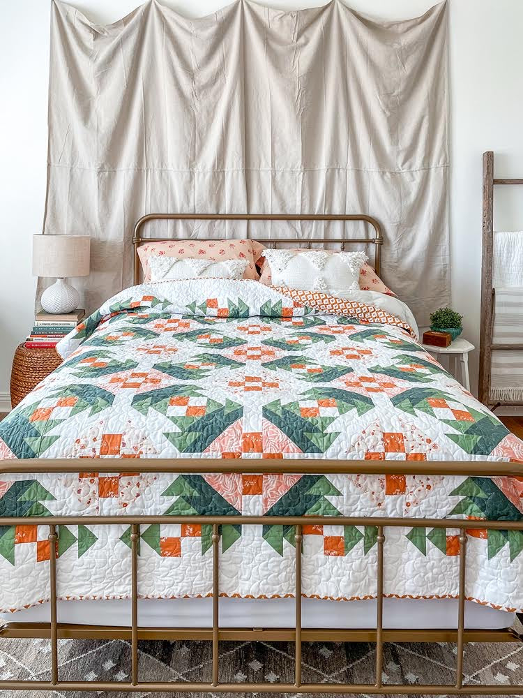 Prickly Pear Quilt Kit by Sharon Holland featuring Lilliput Fabrics