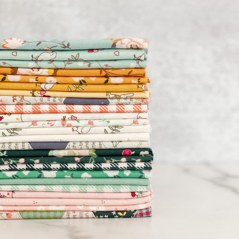 Hidden Cottage by Minki Kim for Riley Blake Designs Fat Quarter Bundle