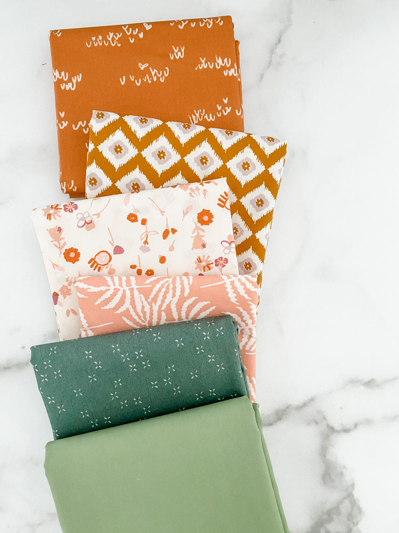Prickly Pear Quilt Kit by Sharon Holland featuring Lilliput Fabrics