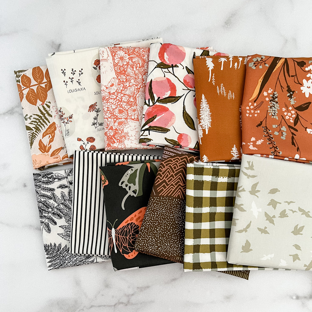Roots of Nature by Bonnie Christine for Art Gallery Fabrics Half Yard Bundle