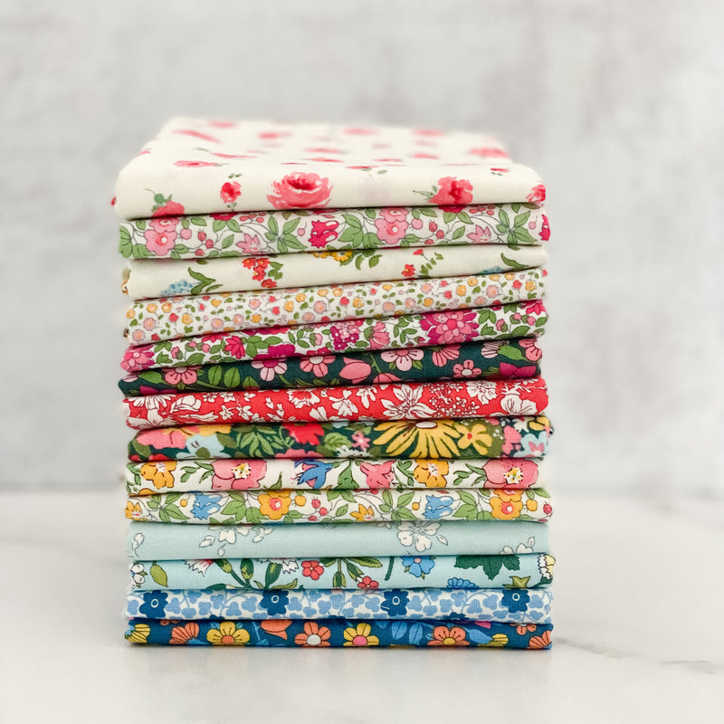 Liberty of London Flower Show Midsummer for Riley Blake Designs Half Yard Bundle