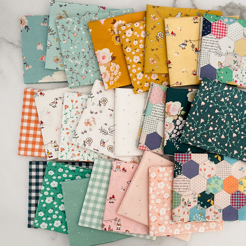 Hidden Cottage by Minki Kim for Riley Blake Designs Fat Quarter Bundle