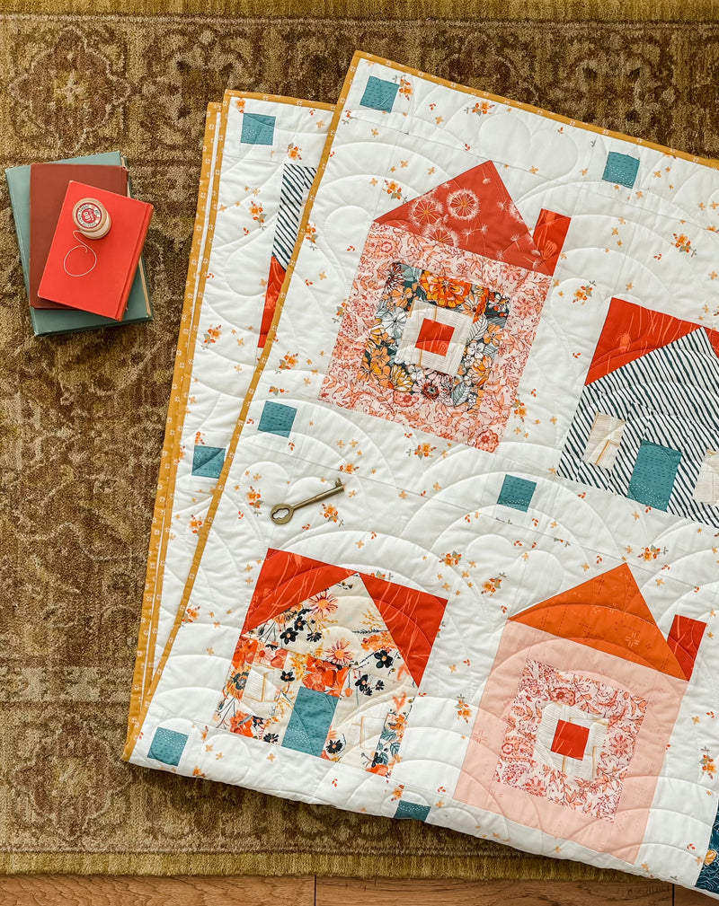 Listen to Your Heart Sweet Home Quilt Kit by Sharon Holland
