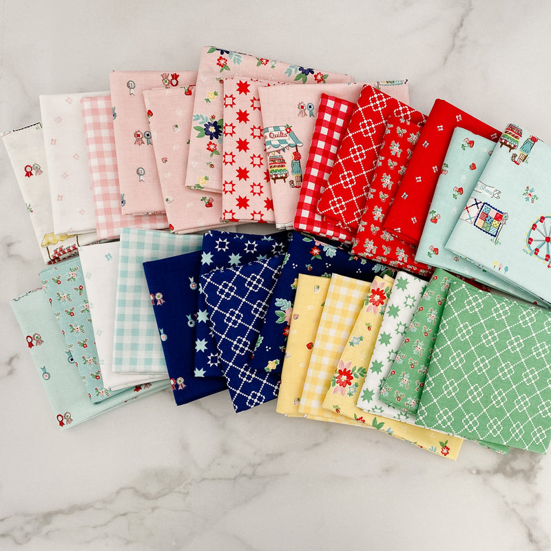 Quilt Fair by Tasha Noel for Riley Blake Half Yard Bundle