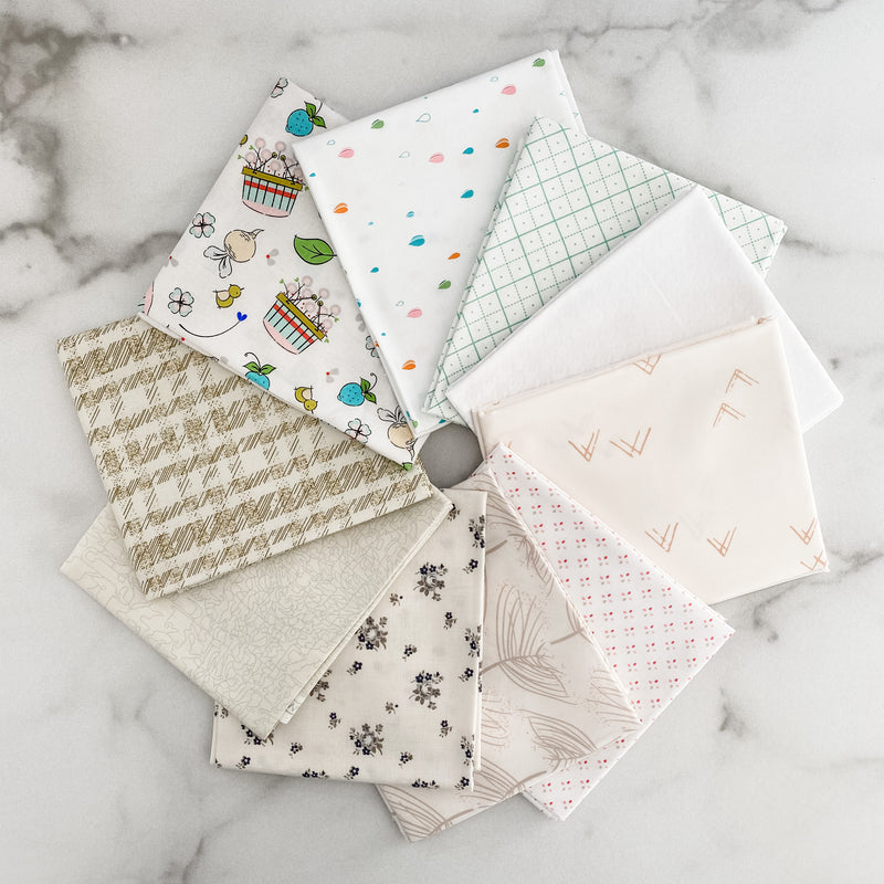 Garden Pots Low Volume Fat Quarter Bundle