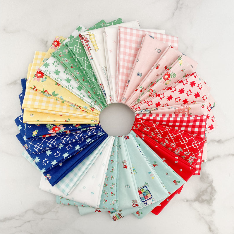 Moda Fabrics Christmas Faire Fat Quarter Bundle