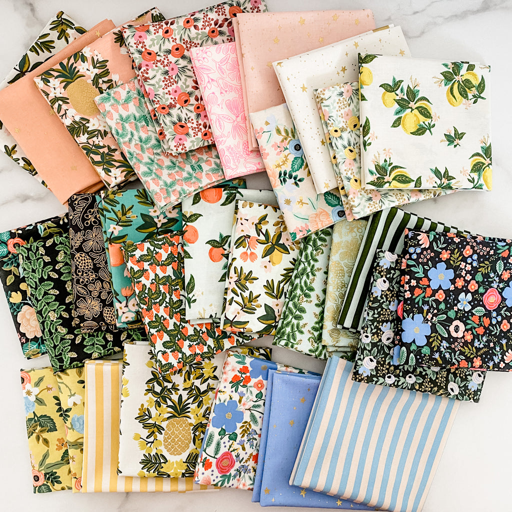 Primavera by Rifle Paper Co for Cotton and Steel Fat Quarter Bundle