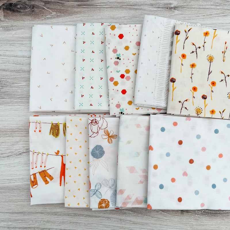 August Low Volume Fat Quarter Bundle