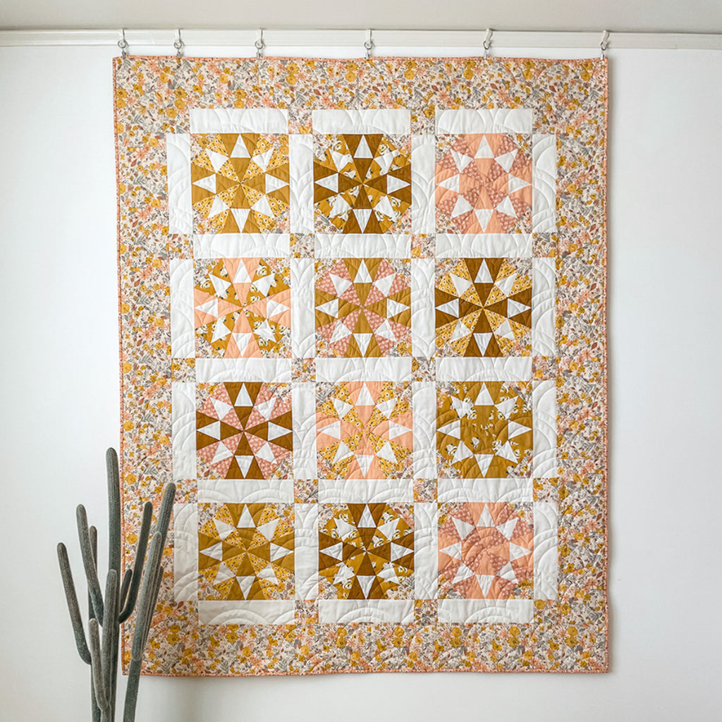 Sunrise Quilt Kit Shine On by Sharon Holland for Art Gallery Fabrics
