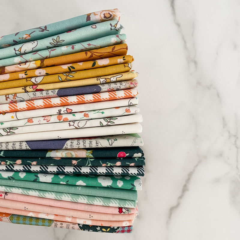 Hidden Cottage by Minki Kim for Riley Blake Designs Fat Quarter Bundle