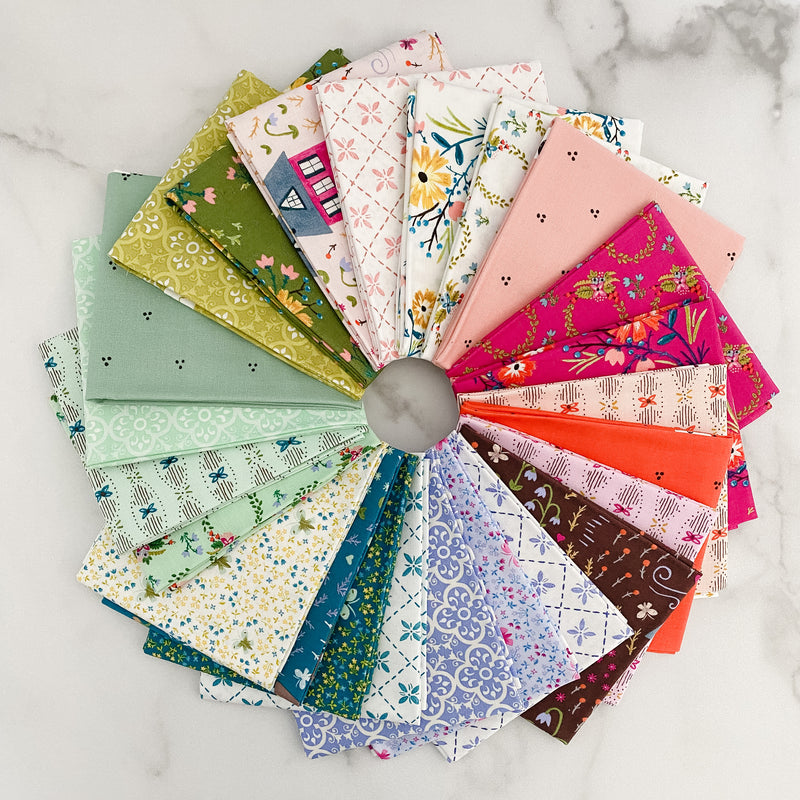 Rifle Paper Co Basics by Rifle Paper Co for Cotton and Steel Fat Quarter Bundle