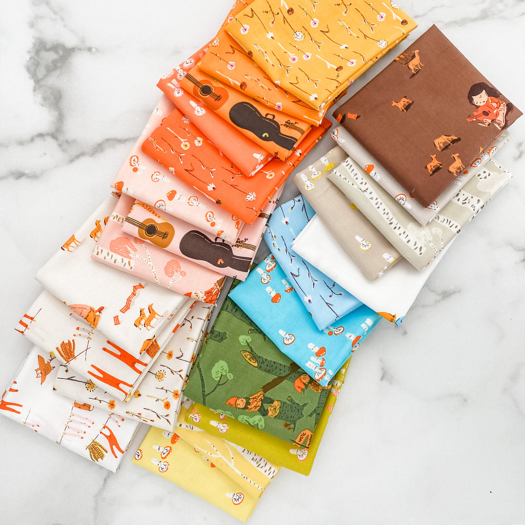 Far Far Away 3 by Heather Ross for Windham Fabrics Half Yard Bundle