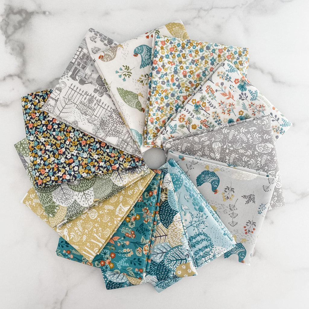 Claras Garden by Makower UK Fat Quarter Bundle