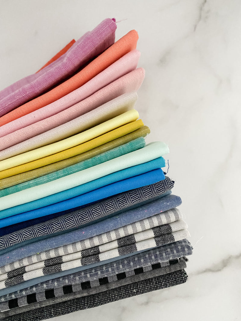 Then Came June Basics for Robert Kaufman Fat Quarter Bundle